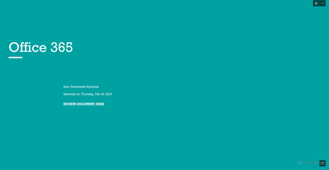 Security scan screenshot of https://sway.cloud.microsoft/IUbqaHWqUH6C5eAW?ref=Link