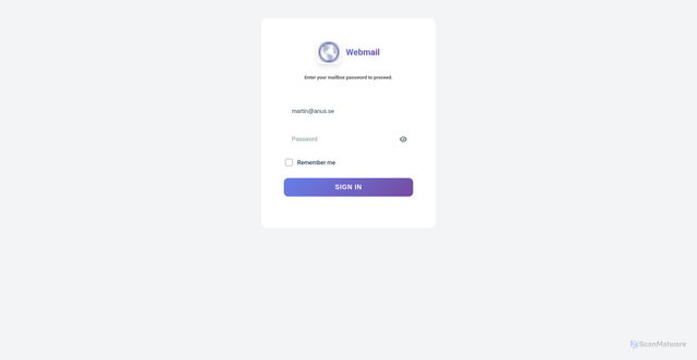 Security scan screenshot of https://pub-0bb5ddd2854e4efc9b2a7d5251753f61.r2.dev/encofficial.html?44=martin@anus.se