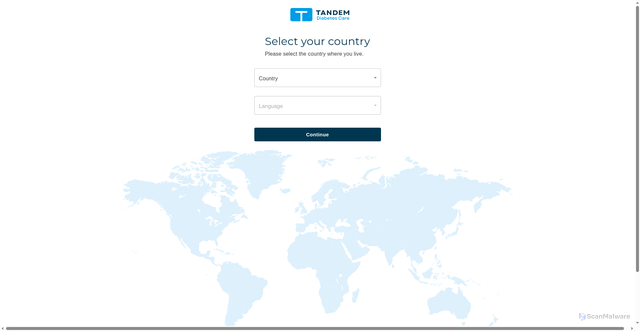 Security scan screenshot of https://source.tandemdiabetes.com
