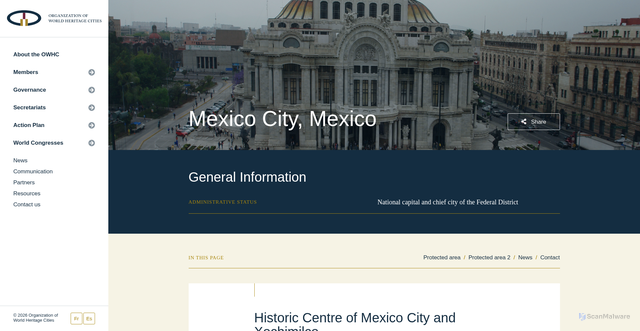 Security scan screenshot of https://www.ovpm.org/city/mexico-city-mexico/