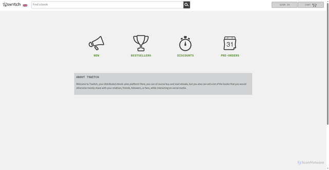 Security scan screenshot of https://www.7switch.com