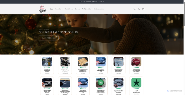 Security scan screenshot of https://lugu.se/