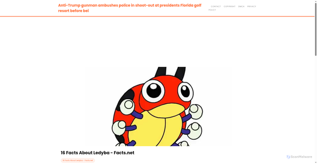 Security scan screenshot of https://ceritamodernstories-dpkbqqgk6sp8.edgeone.app/16-facts-about-ledyba-factsnet.html