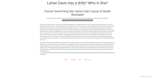 Security scan screenshot of https://invoicepilotsitus-axg1553npl.edgeone.app/23107-former-swimming-star-jamie-cails-cause-of-death-revealed.html