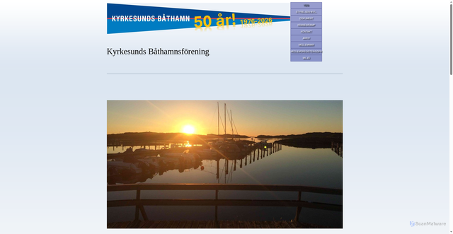 Security scan screenshot of https://kyrkesundsbathamn.se