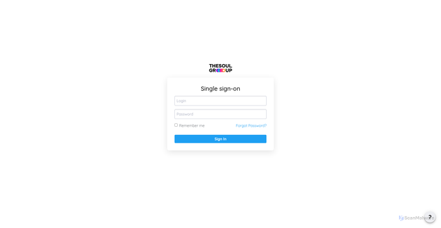 Security scan screenshot of https://thesoul.io