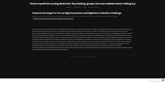 Security scan screenshot of https://dietplancityhugo-yizna5vpb1.edgeone.app/24014-pokemon-go-forgot-to-turn-on-night-encounters-and-nighttime-collection-challenge.html