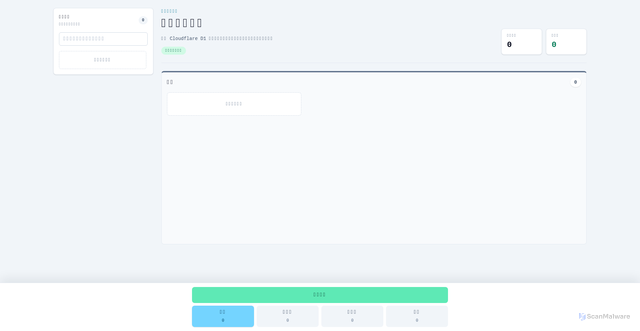 Security scan screenshot of https://cloudflare-demo-6zw.pages.dev/