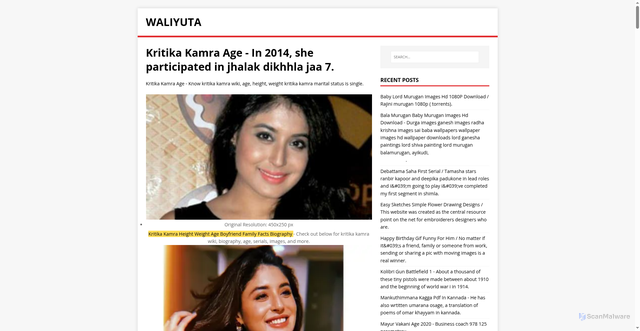 Security scan screenshot of https://atuyilar.pages.dev/posts/kritika-kamra-age/