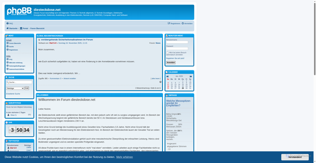 Security scan screenshot of https://www.diesteckdose.net