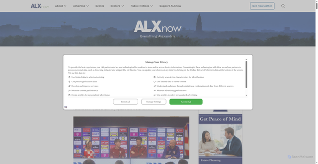 Security scan screenshot of https://www.alxnow.com/2026/06/11/croatia-national-football-team-welcomed-to-alexandria-as-fifa-world-cup-kicks-off/