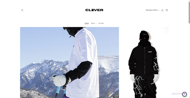 Security scan screenshot of https://cloverjklv.com/