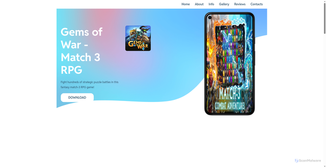Security scan screenshot of http://rollxosport.website/