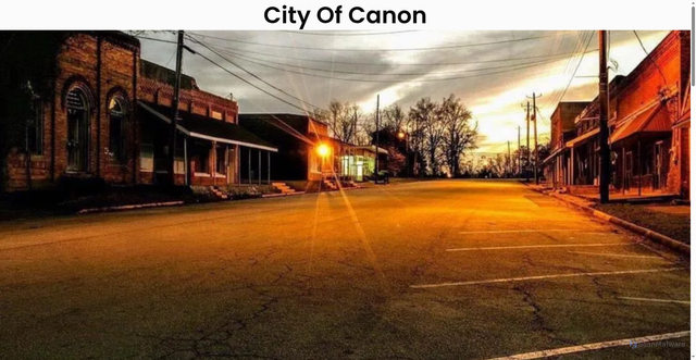 Security scan screenshot of https://cityofcanon.gov/