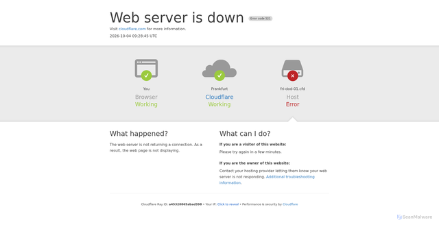 Security scan screenshot of https://fri-dod-01.cfd