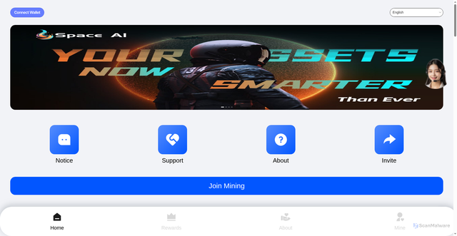 Security scan screenshot of https://t9166.com/