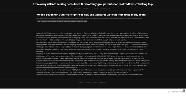 Security scan screenshot of https://dietplancityhugo-yizna5vpb1.edgeone.app/13179-what-is-savannah-guthries-height-see-how-she-measures-up-to-the-rest-of-the-today-team.html
