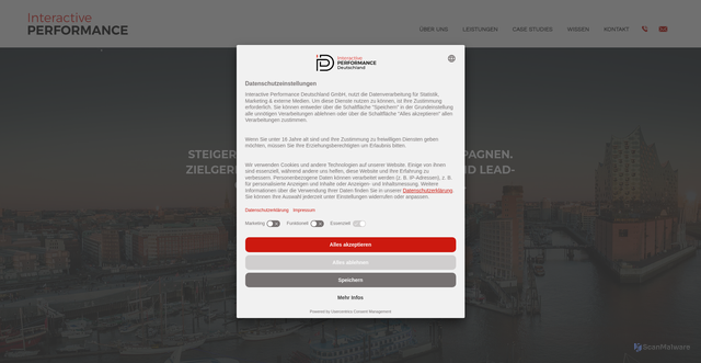 Security scan screenshot of https://ipdsrv.de