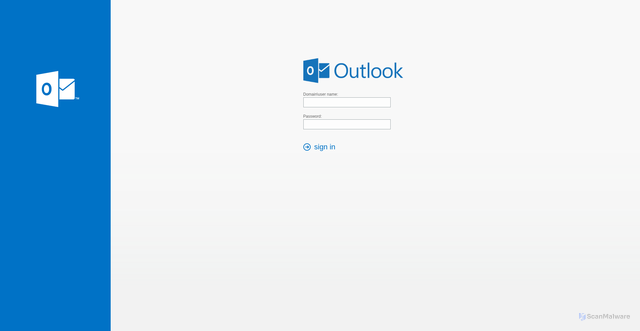 Security scan screenshot of http://mail3outlook.vercel.app/