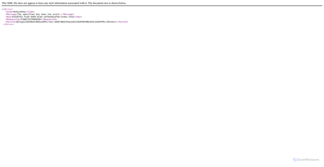 Security scan screenshot of https://prod.log.shortbread.analytics.console.aws.a2z.com/