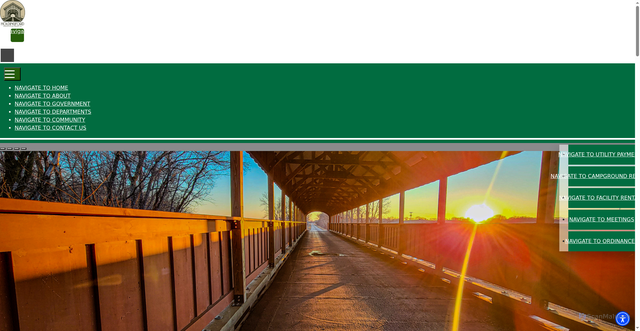 Security scan screenshot of https://holdingford.gov/