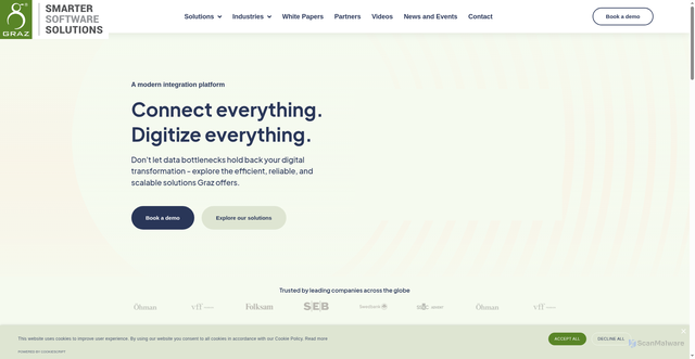 Security scan screenshot of https://graz.se