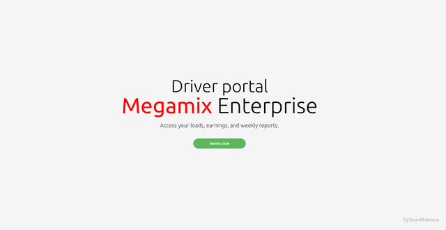 Security scan screenshot of http://megamixenterprise.com/