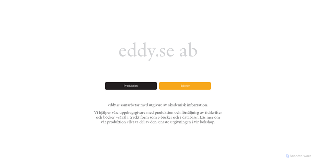 Security scan screenshot of https://eddy.se