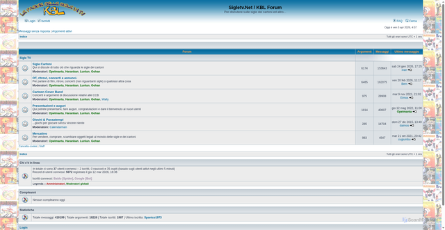 Security scan screenshot of https://forum.sigletv.net