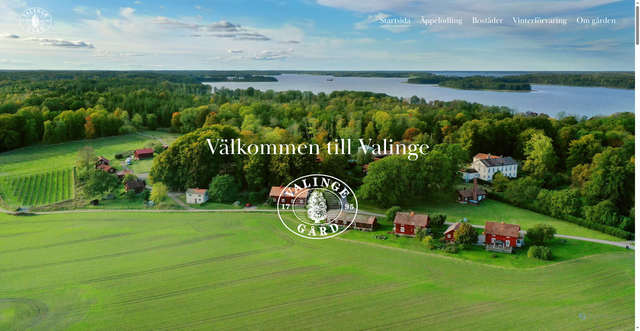 Security scan screenshot of https://valingegard.se