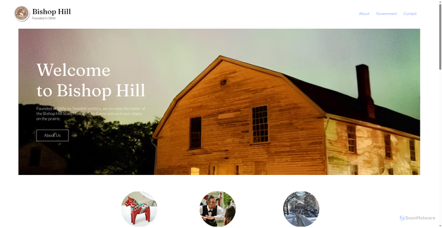 Security scan screenshot of https://www.bishophillil.gov/