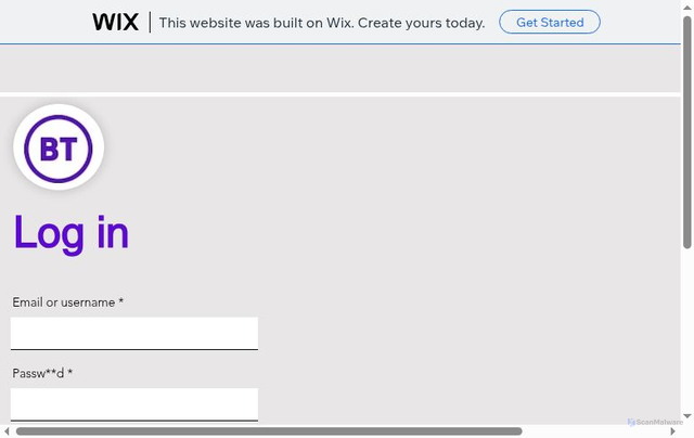 Security scan screenshot of https://gig241.wixsite.com/my-site-1