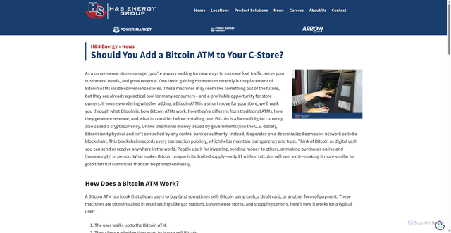 Security scan screenshot of https://hnsenergygroup.com/bitcoin-atm/