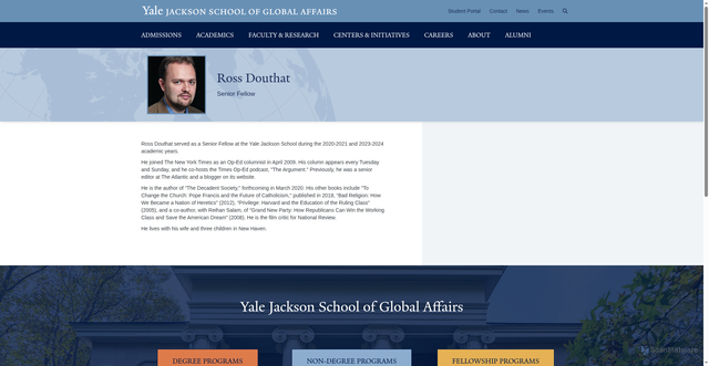 Security scan screenshot of https://jackson.yale.edu/person/ross-douthat/