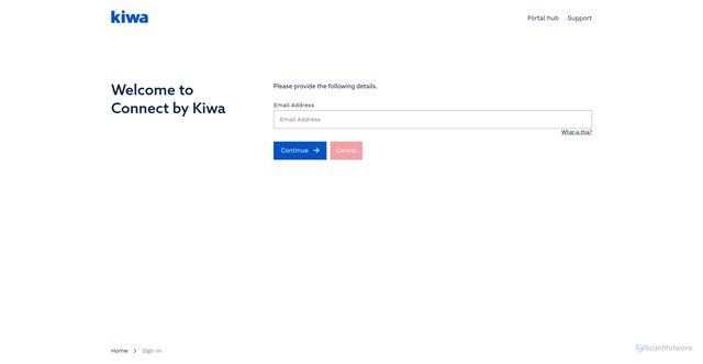 Security scan screenshot of https://qualified.kiwa.com
