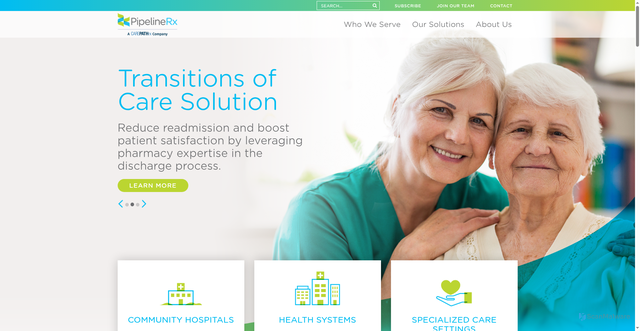 Security scan screenshot of https://pipelinerx.com