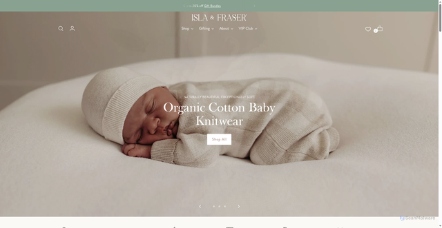 Security scan screenshot of https://islaandfraser.com