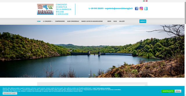 Security scan screenshot of https://www.consorziobaraggia.it/