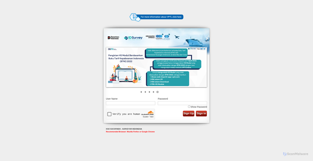 Security scan screenshot of https://app-vpti.com