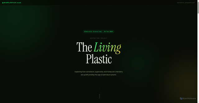 Security scan screenshot of https://bioplastic-e5u4aun7mh.edgeone.app/