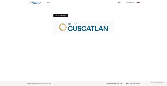 Security scan screenshot of http://cncllcus4sv.odoo.com/c4ncaardebsv