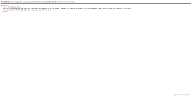 Security scan screenshot of https://cdn.contentservice.net