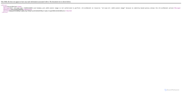 Security scan screenshot of https://mn01-img.mattel163.com