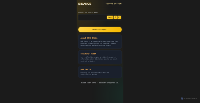Security scan screenshot of http://www.trustwalletreport.vercel.app/
