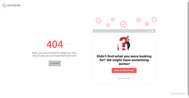 Security scan screenshot of https://cdn.outgrow.us