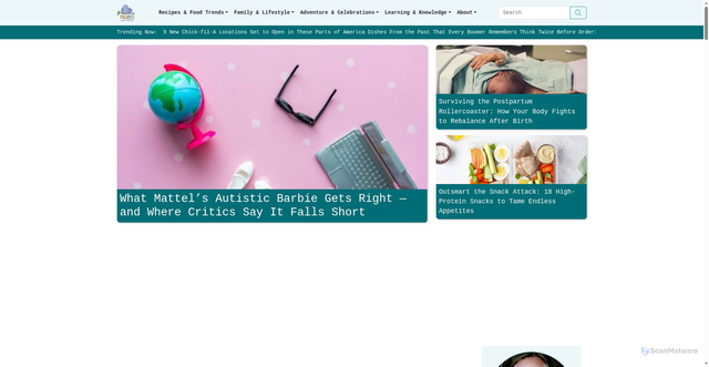 Security scan screenshot of https://www.momswhothink.com