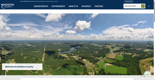 Security scan screenshot of https://madisoncountytn.gov/