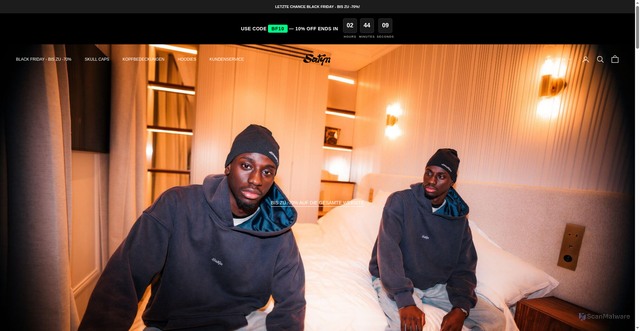 Security scan screenshot of https://us.satyn.fr/