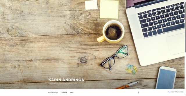Security scan screenshot of https://karinandringa.nl