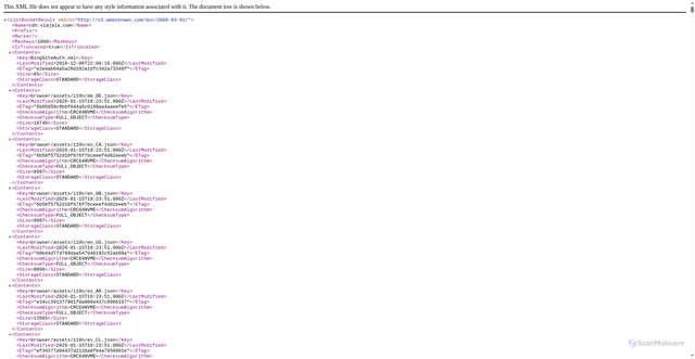 Security scan screenshot of https://cdn.viajala.com